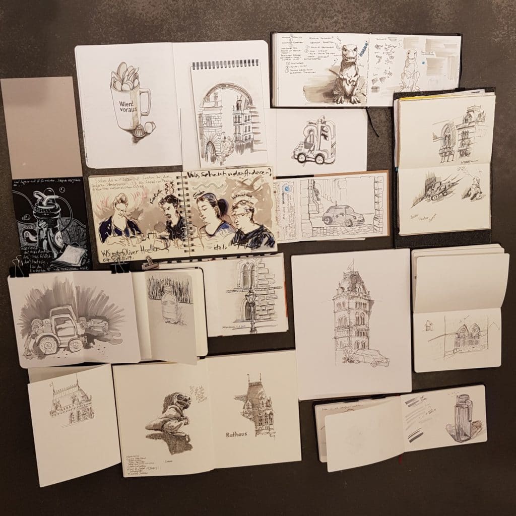 Urban Sketchers Workshop Vienna September 2019