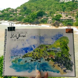 Sketch Bettina Wong Thailand Sketch Bettina Wong Thailand